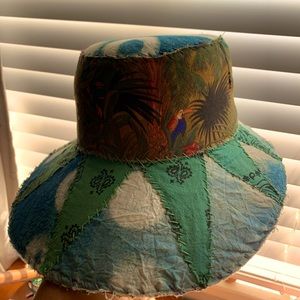 Unique handmade viser hat.